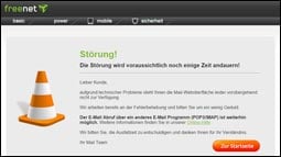 Freenet Email-Störung: Dies hilft!