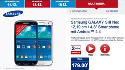Aldi: Samsung Galaxy S III Neo!