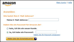 Vorsicht: Gefälsche Amazon Email!