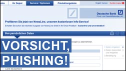 Vorsicht: Gefälschte Deutsche Bank Email!