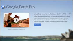 Google Earth Pro ist jetzt kostenlos!
