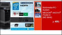 Morgen bei Aldi: Medion Akoya P5280 D