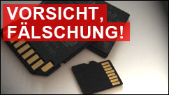 Vorsicht: Falsche Größe bei billigen micro-SD Karten!