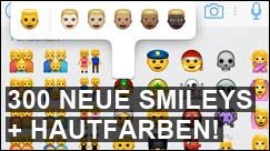 iOS 8.3: 300 neue Emojis!