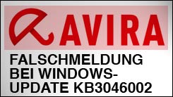 Avira Fehler: Angeblicher Trojaner in Windows Update!