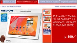 Medion LifeTab S10346: Schnäppchen-Test!