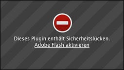 Neuer Flash Player im Firefox wieder erlaubt! 