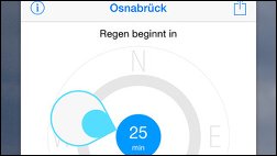 Raintoday App: Wissen, wann der Regen kommt