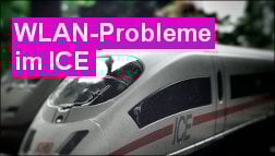 WLAN Probleme im ICE