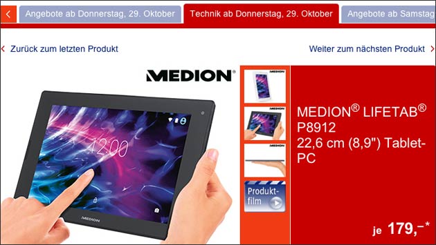 Donnerstag bei Aldi - das kann das Tablet-Schnäppchen! 