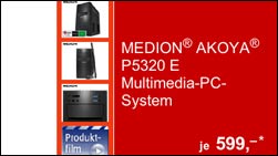 Ab Morgen: Medion Akoya P5320E!