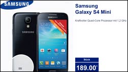 Samsung Smartphone: Galaxy S4 mini bei Aldi Nord und Süd!