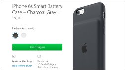 Neue Apple-Hülle mit eingebautem Akku: So hält das iPhone länger!