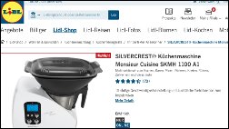 Küchenmaschine: Jetzt wieder kurzzeitig bei Lidl!