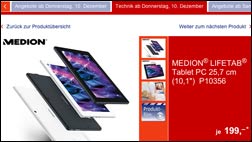 Ab morgen: Medion Lifetab P10356 bei Aldi