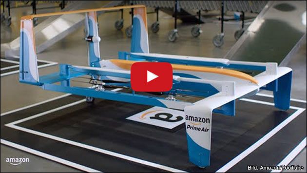 Amazon Prime Air: In 30 Minuten geliefert?