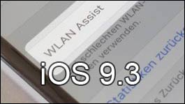 iOS 9.3 zeigt Daten-Vverbrauch an!