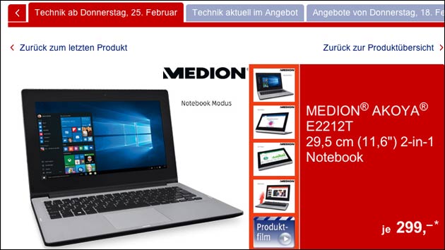 Notebook und Tablet zusammen: Ein Schnäppchen?