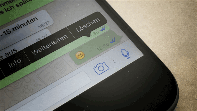 WhatsApp: Funktioniert das Löschen überhaupt?