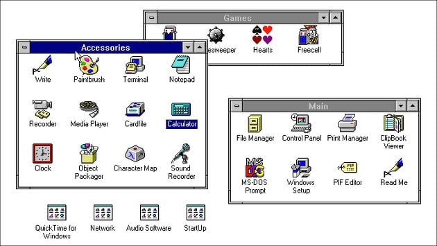 Windows 3.1 Emulator im Browser: So sah Windows früher aus!