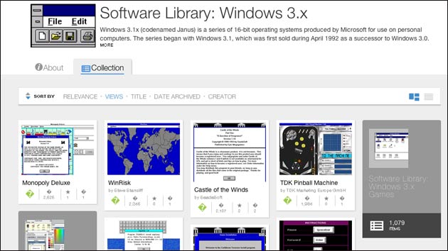 Windows 3.1 Software Library