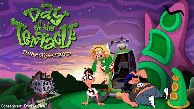 Kult-Klassiker: Heute gibt's Day of the Tentacle als HD Remake!