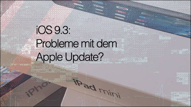 Mögliche Lösung: Dies soll beim iOS Fehler helfen!