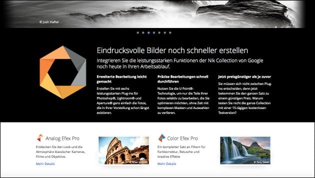 Kostenlose Bildbearbeitung Google Stellt Nik Collection Ein