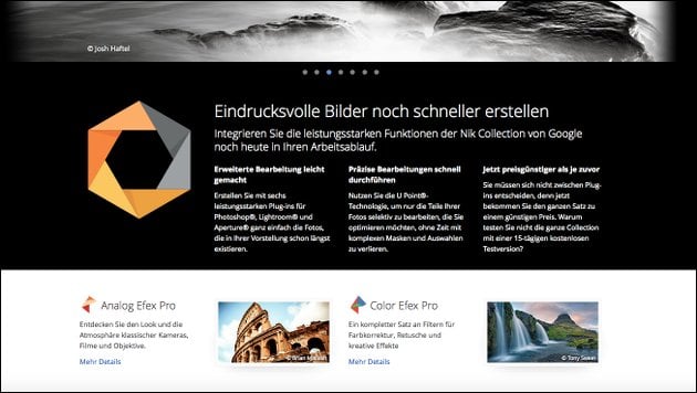 Google verschenkt jetzt die einst 500$ teuren Profi Foto-Filter der Nik Collection!