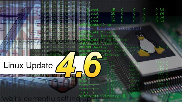 Version 4.6: Neues Linux Update!