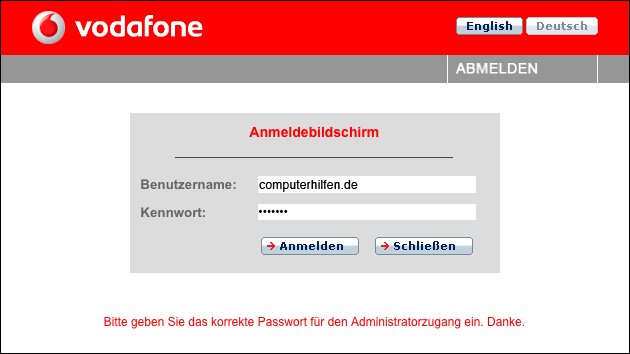 Vodafone Störung