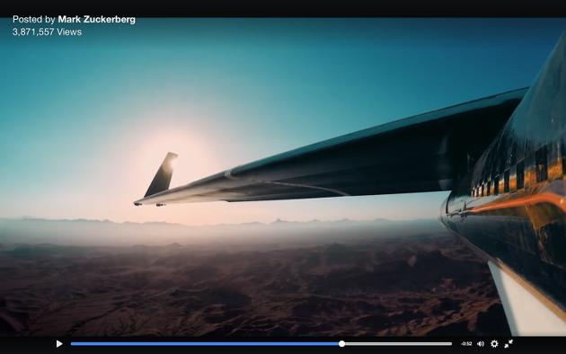 Video: Facebooks Solar-Drohne beim Jungfernflug