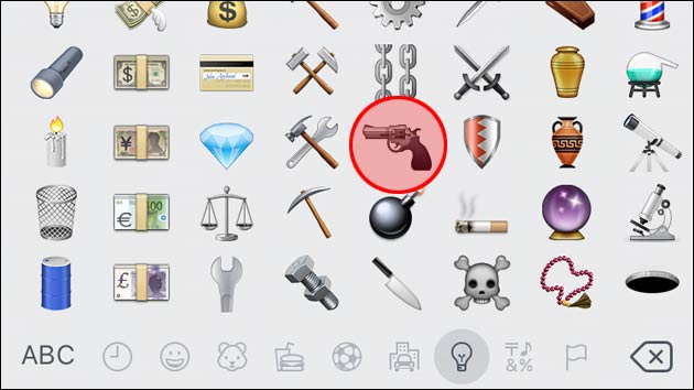 Apple ändert Emoji: Wasserpistole statt Pistole!