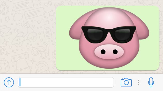 Wegen Schweine-Emoji vor Gericht!