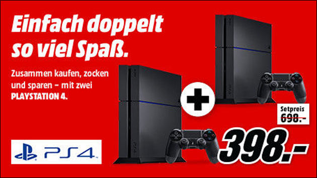 Mediamarkt bringt PS4 Angebot