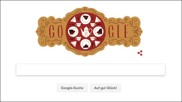 Google Doodle für Franz Sacher