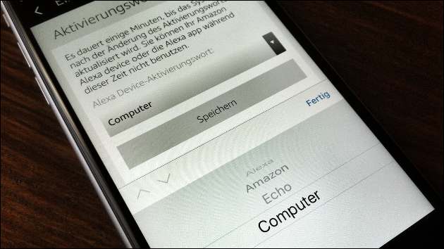 Amazon Echo: Neues Aktivierungswort 'Computer'!