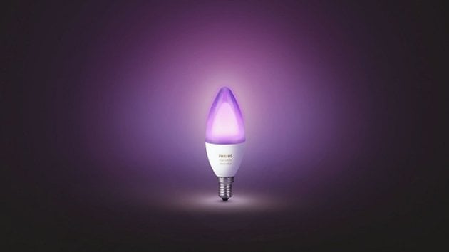 Teuer: Philips hue E14 Version