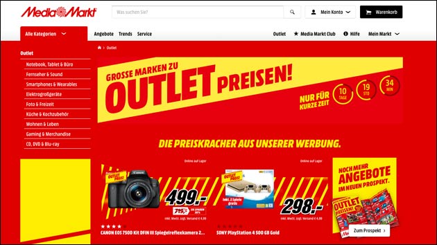 Mediamarkt Outlet