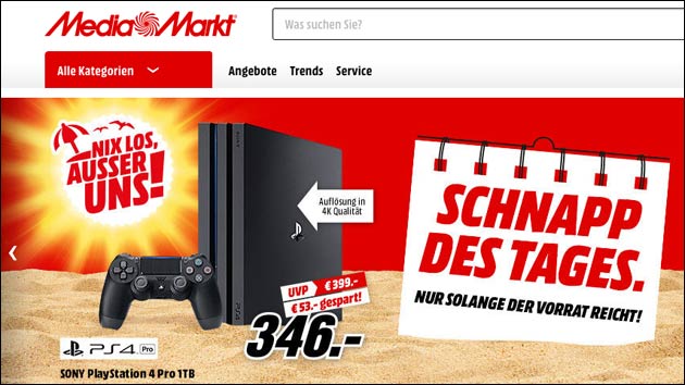 PS4 Angebot