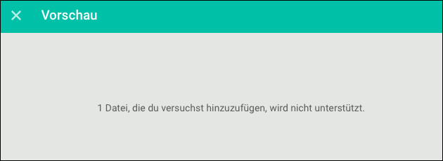 WhatsApp Dateien senden