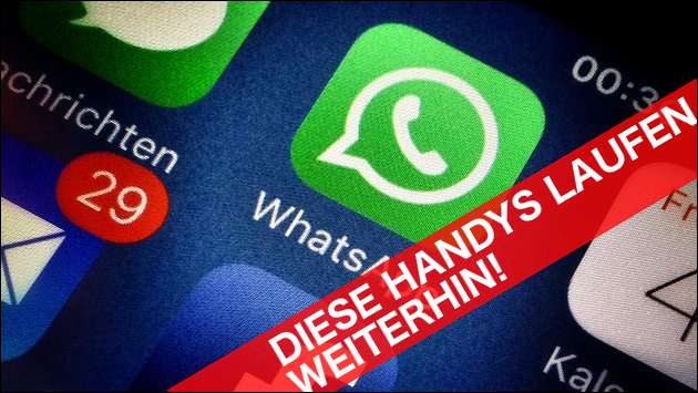 WhatsApp Support: Diese Handys gehen weiterhin!