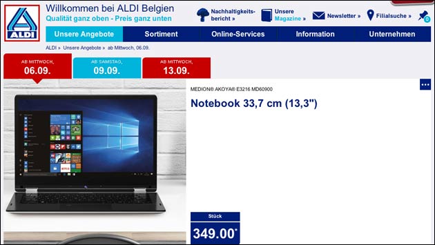 Medion Akoya E3216