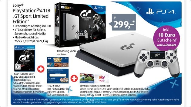 Sony PS4 bei Aldi