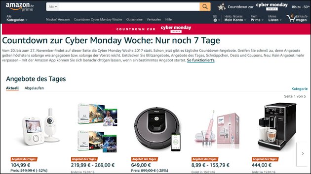 Cyber-Monday-Woche