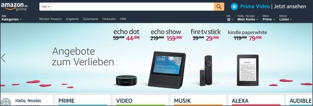 Amazon Angebote Echo