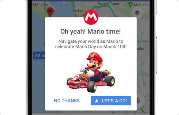 Mario Kart Easteregg