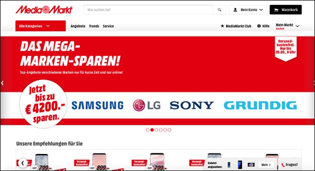 Mediamarkt Marken sparen