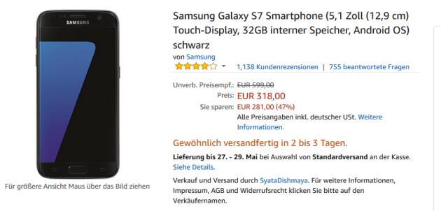 Galaxy S7 Amazon