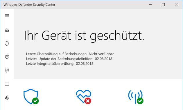 Windows Defender Test